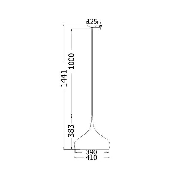 ZARA8A - Modern Dome Shape Pendant LightsZARA8A