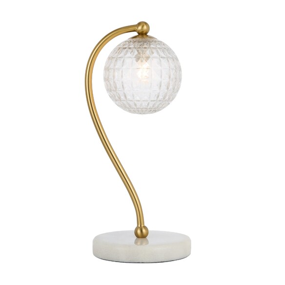 FELTON TL-WHMCLP - Table Lamp White Marble - FELTON TL-WHMCLP