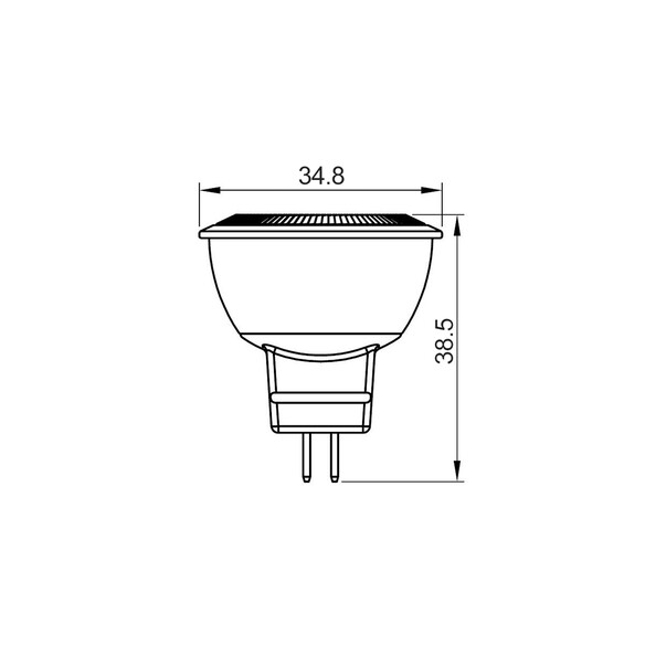 MR1102 - MR11 LED Globes (4W)MR1102