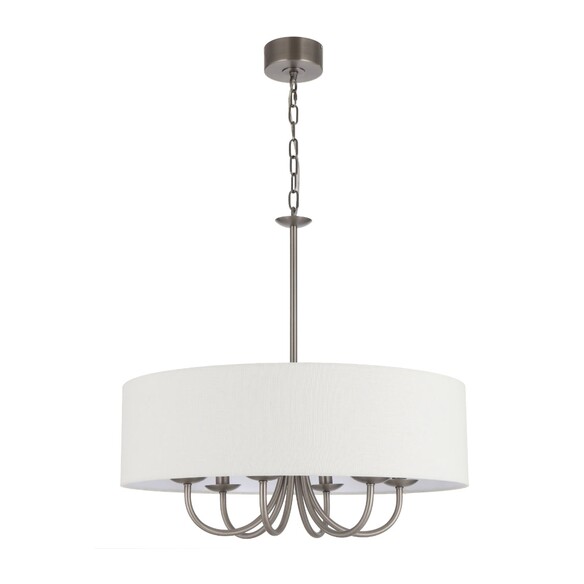 SHIRON PE6-BRSIV - 6 Light Pendant - Brass