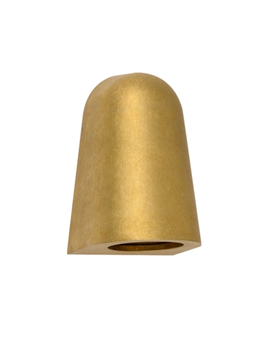 TORQUE4 - TORQUE Exterior GU10/MR16 Antique Brass Surface Mounted Cone Wall Lights IP65