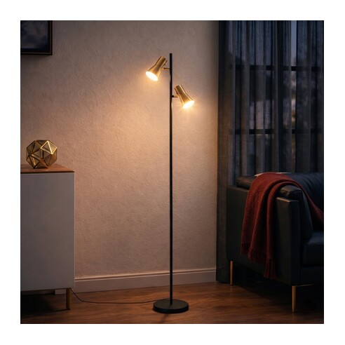 VERIK FL-BK - Floor Lamp - BlackVERIK FL-BK