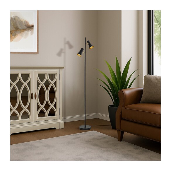 VERIK FL-BK - Floor Lamp - BlackVERIK FL-BK