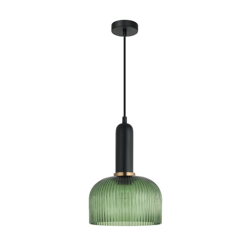 VINTAJ16 - Retro Interior Dome Shape Ribbed Glass VINTAJ16