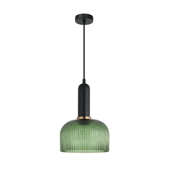 VINTAJ16 - Retro Interior Dome Shape Ribbed Glass VINTAJ16