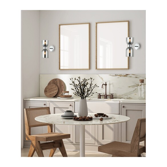 CLESSIDRA2W - Interior Mirror Finish Smokey Black CLESSIDRA2W