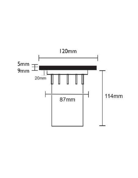 IGMLBR - MR16 Inground Up Lights IP67 (Round / IGMLBR