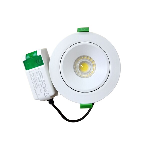 FIREFLY01A - LED Gimbal Dimmable Tri-CCT Recessed FIREFLY01A