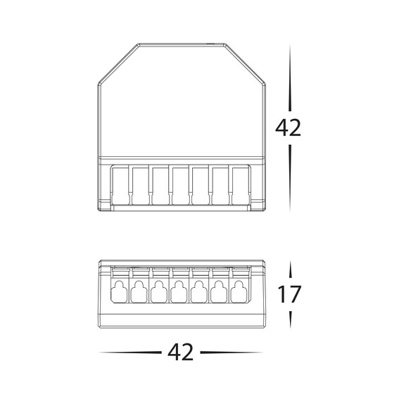 HV9272 - 12-24v DC Two Channel RF + Push Dim HV9272