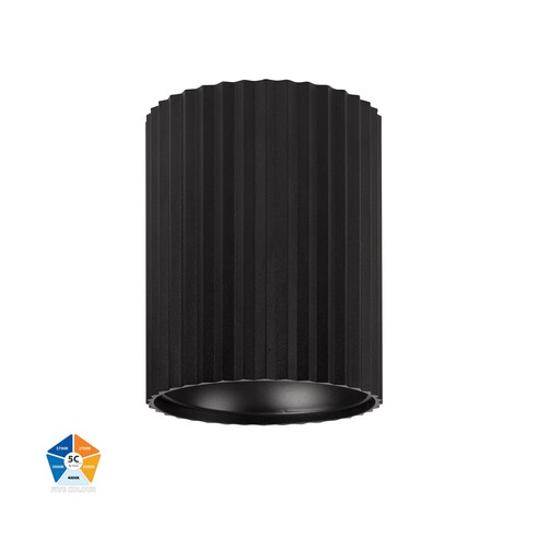 HV5853S-BLK-12V - Nella Black 18W Surface Mounted HV5853S-BLK-12V
