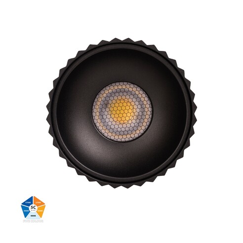 HV5853S-BLK-12V - Nella Black 18W Surface Mounted HV5853S-BLK-12V