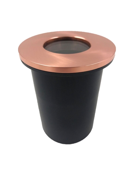 IGMSMC - MR16 Inground Up Lights IP67 (Round Small Faceplate) - Solid Copper Lamp Holder: MR16 (Max 20W Globe) Globe Not Incl...