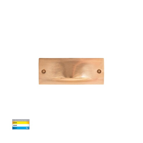 Corba Brass 3W Recessed Brick Light 