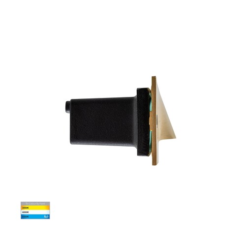 HV3011T-BR-12V - Corba Brass 3W Recessed Brick HV3011T-BR-12V