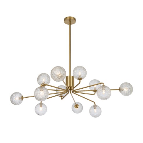FELTON PE12AGCLP - 12 Light Pendant Antique Gold FELTON PE12AGCLP