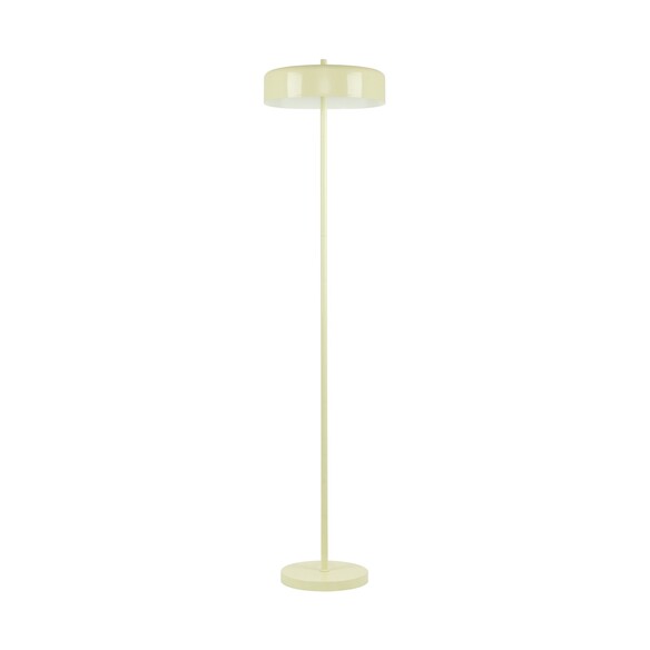 KELLO-F2 - Interior Drum Shade Floor Lamps - Matte Black