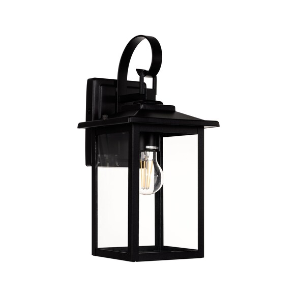 HV3535W-S-BLK - Madix Galvanised Iron Black Wall Light