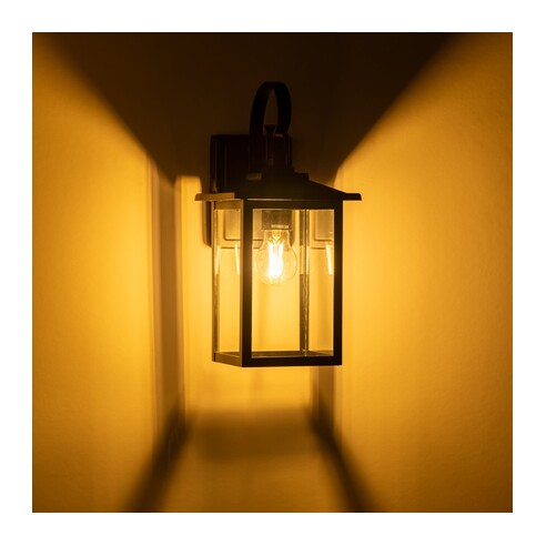 HV3535W-S-BLK - Madix Galvanised Iron Black Wall HV3535W-S-BLK