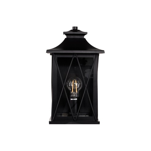 HV3532W-S-BLK - Odin Galvanised Iron Black Wall HV3532W-S-BLK