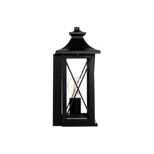 HV3532W-S-BLK - Odin Galvanised Iron Black Wall HV3532W-S-BLK