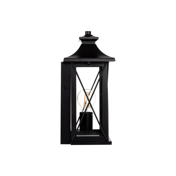 HV3532W-S-BLK - Odin Galvanised Iron Black Wall HV3532W-S-BLK