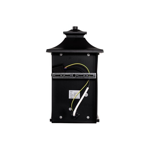 HV3532W-S-BLK - Odin Galvanised Iron Black Wall HV3532W-S-BLK