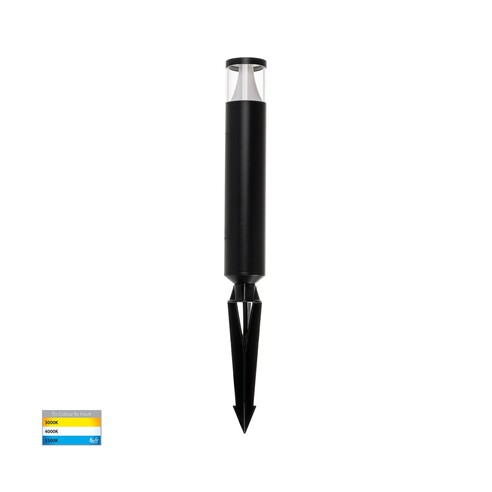 HV1488T-BLK - Divad Aluminium Black LED Garden HV1488T-BLK