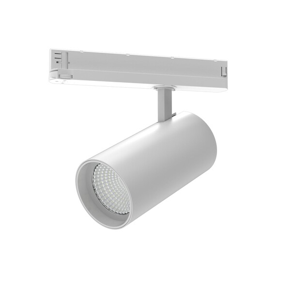 ZONE1WH - 4 Wire 3 Circuit LED Tri-CCT Dimmable Track Head Fittings - White