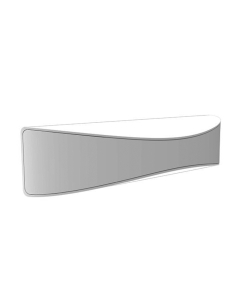 Exterior 240V 10W LED Up/Down Wall Light Matt White / Warm APIS2