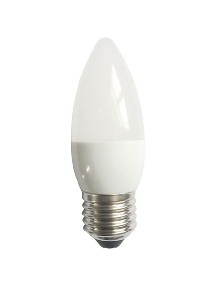 CAN28A - Candle LED Globe Frosted Diffuser (6W)