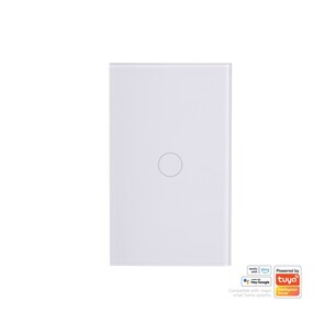 HV9110-1 - Wifi Single Gang White Wall SwitchHV9110-1