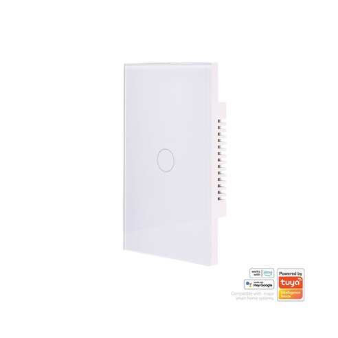 HV9110-1 - Wifi Single Gang White Wall SwitchHV9110-1