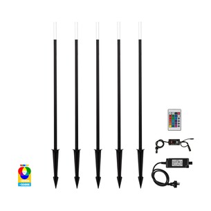 HV1514RGBCW-BLK-KIT - Drique Aluminium Black RGBCW 5 Light HV1514RGBCW-BLK-KIT