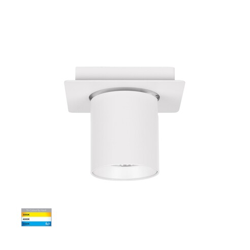 HV4003T-1-WHT - Sbarra White Single Adjustable HV4003T-1-WHT