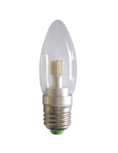 CAN4 - Candle LED Globes Clear / Frosted Diffuser CAN4