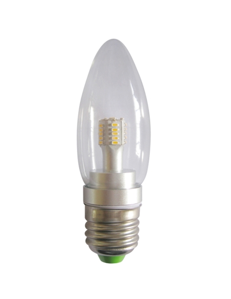 CAN5 - Candle LED Globes Clear / Frosted Diffuser (4W)