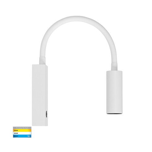HV3687T-WHT - Lesen White Single Adjustable Wall HV3687T-WHT