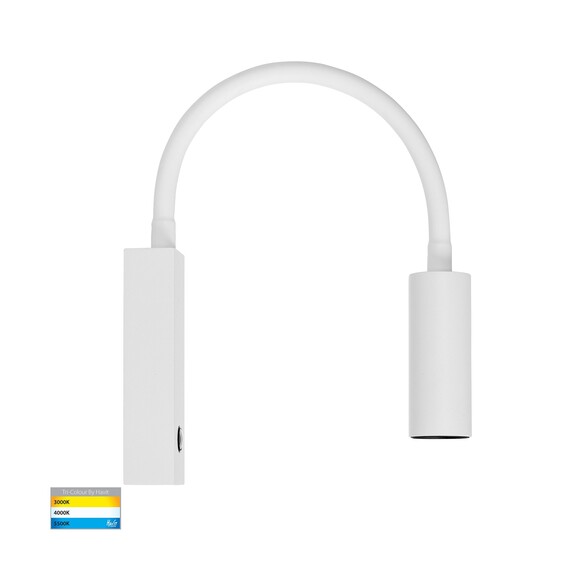 HV3687T-WHT - Lesen White Single Adjustable Wall HV3687T-WHT