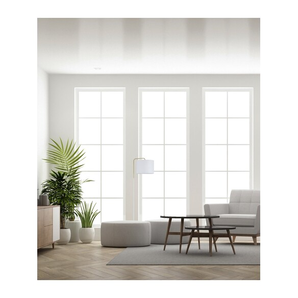 ARRIBA-F2 - ARRIBA Drum Shade with Marble Base ARRIBA-F2