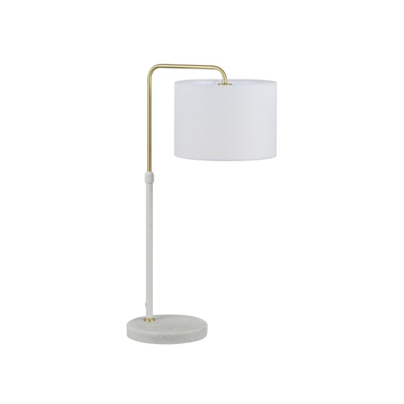 ARRIBA-T2 - ARRIBA Drum Shade with Marble Base ARRIBA-T2