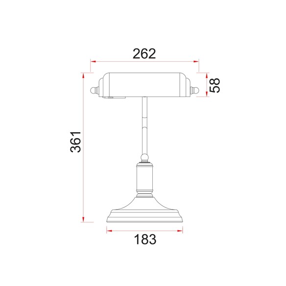 BANCA-T1 - BANCA Interior Banker Lamps with BANCA-T1