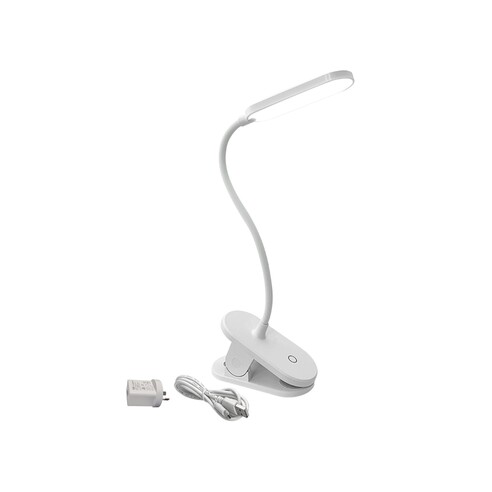 BUDDY - BUDDY LED Rechargeable Portable Touch Clip Lamp - Low Brightness) Power Supply: 5V Dc 1A Power: 2.5W (High Brightness...