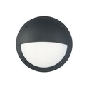 BULK Exterior LED Eyelid Black Bulkhead Light IP66 IK10