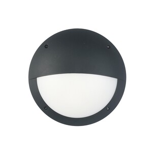 BULK7A - BULK Exterior LED Eyelid Black Bulkhead Light IP66 BULK7A