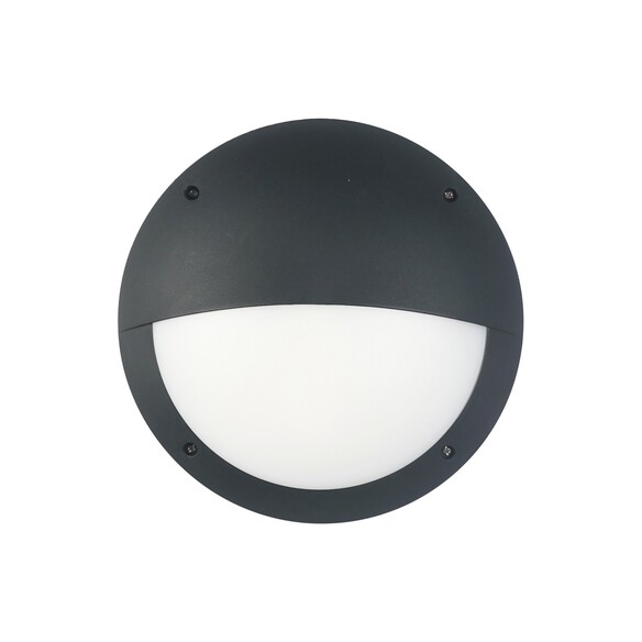 BULK7A - BULK Exterior LED Eyelid Black Bulkhead Light IP66 IK10