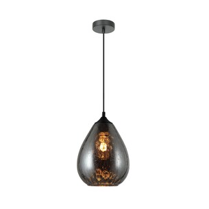CHUVA4 - CHUVA Smokey Black Mirror Finish Glass with Rain CHUVA4 2