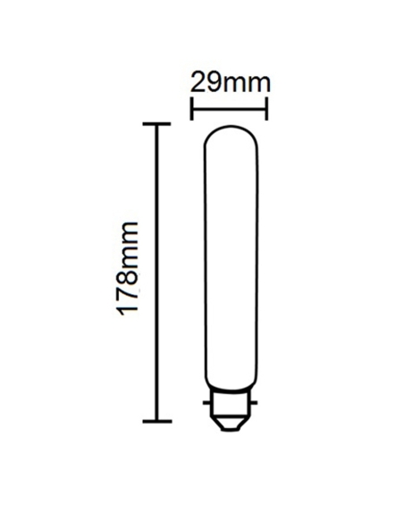 CLACFE25BC - T9 Carbon Filament GlobesCLACFE25BC