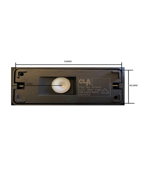 ATEN1 - ATEN LED Exterior Surface Mounted Curved ATEN1