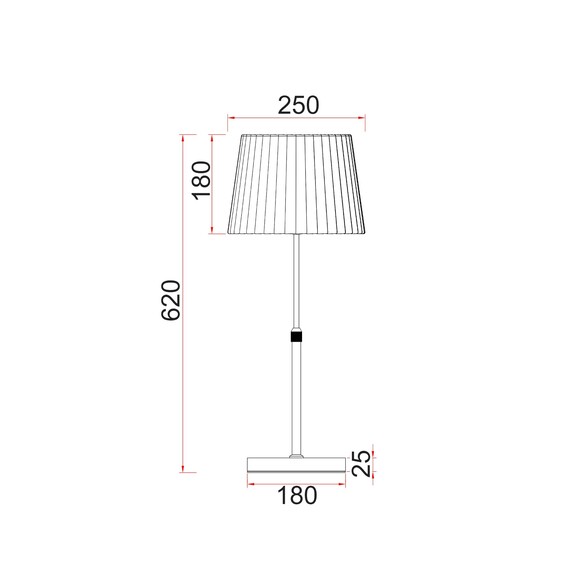 CRECER-T2 - CRECER Interior Slanted Pleated Shade CRECER-T2