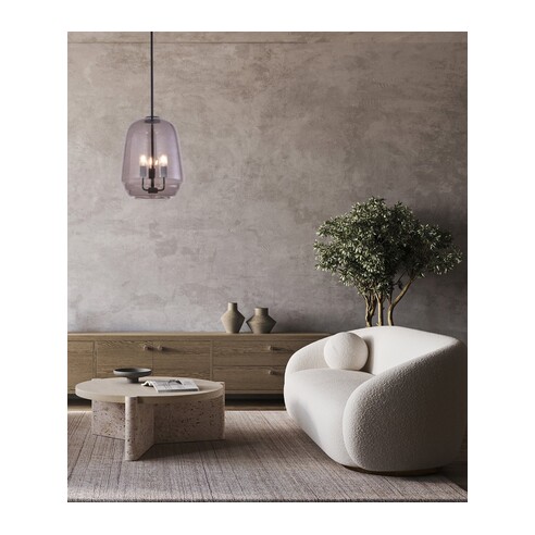 CUAD1 - CUAD Interior Smokey Black Round Pyramid CUAD1